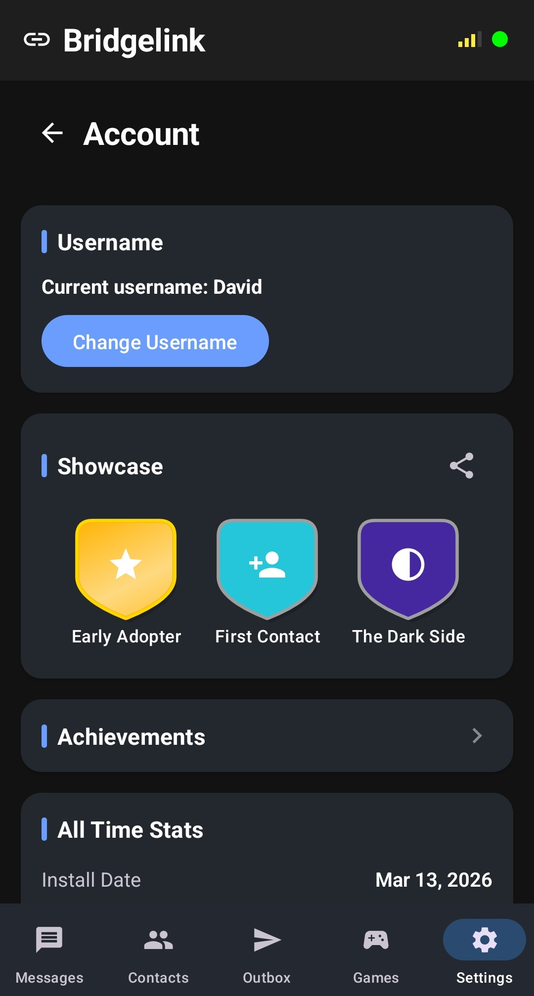 Feature highlight 3 - dark mode